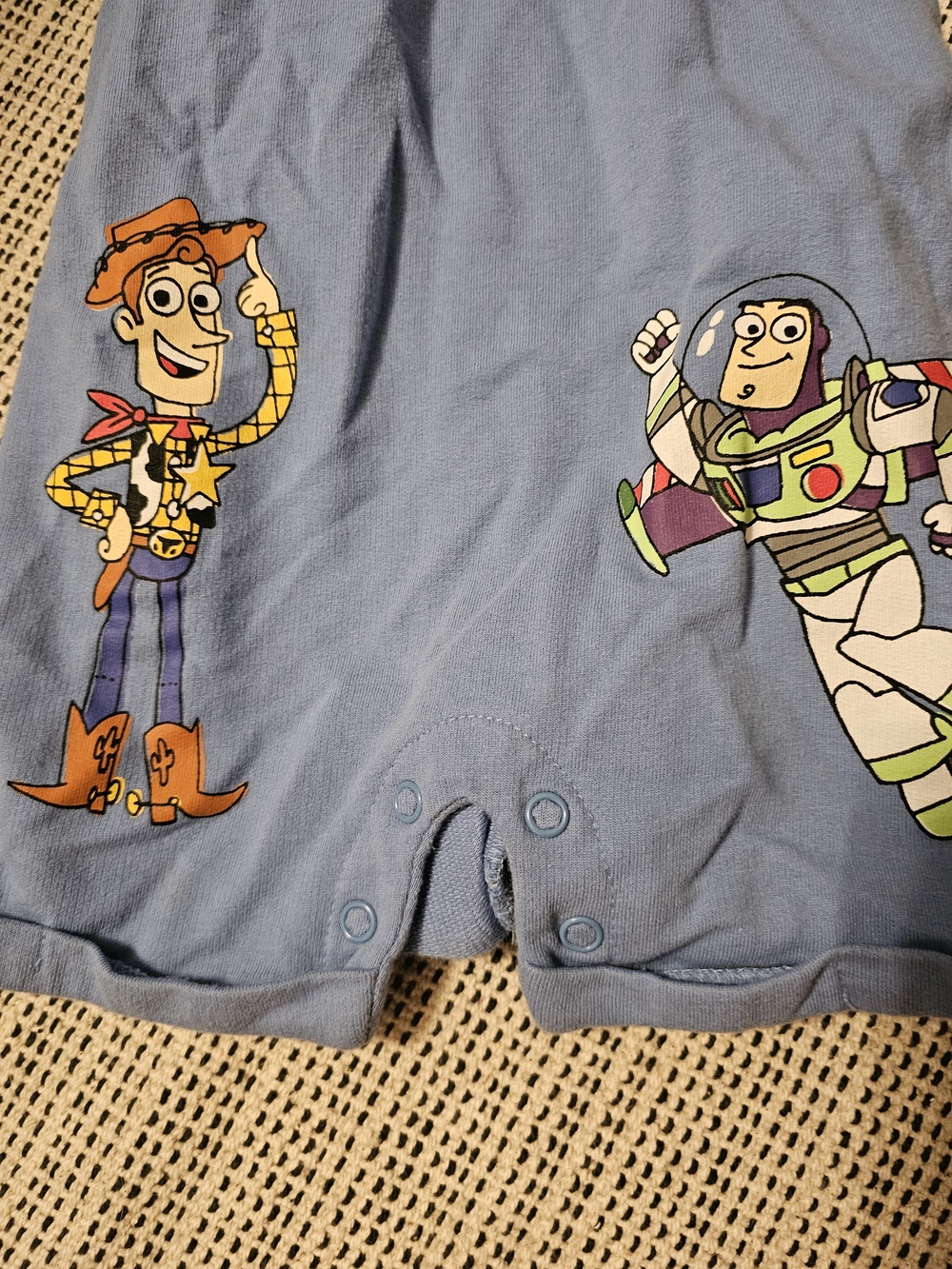 Disney Toy Story Blue and White Kids Matching Set - Picture 3 of 5